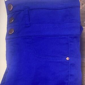 Vibrant Blue Women's Jeans